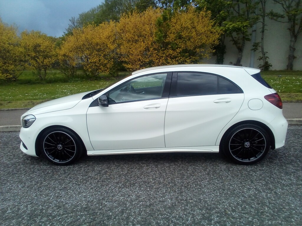 Mercedes-Benz A Class Hatchback A180 1.6 Amg-line 201767 SW67TWC White #5