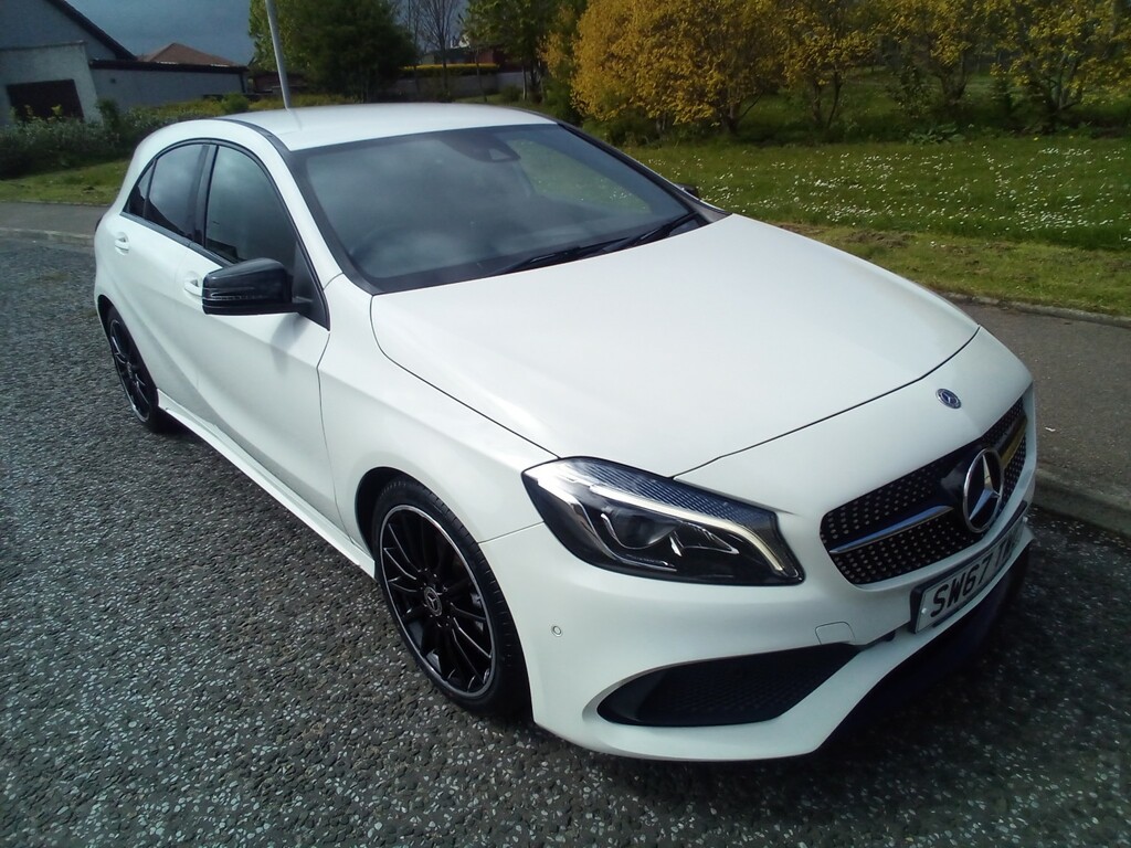 Mercedes-Benz A Class Hatchback A180 1.6 Amg-line 201767 White