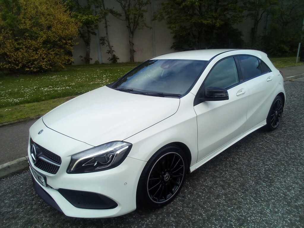 Mercedes-Benz A Class Hatchback A180 1.6 Amg-line 201767 SW67TWC White #3