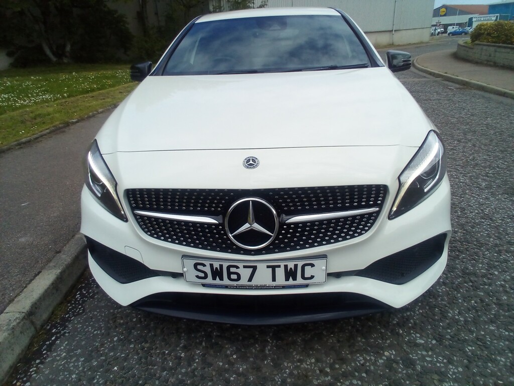 Mercedes-Benz A Class Hatchback A180 1.6 Amg-line 201767 SW67TWC White #2