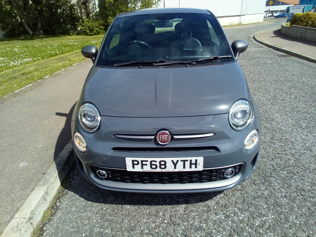 Fiat 500 Hatchback S 1.2 69Hp 201868 PF68YTH Grey #2