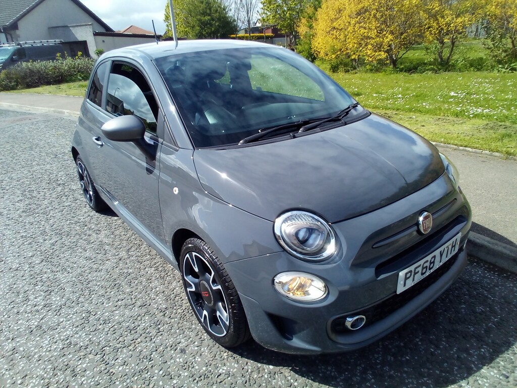 Fiat 500 Hatchback S 1.2 69Hp 201868 PF68YTH Grey #3