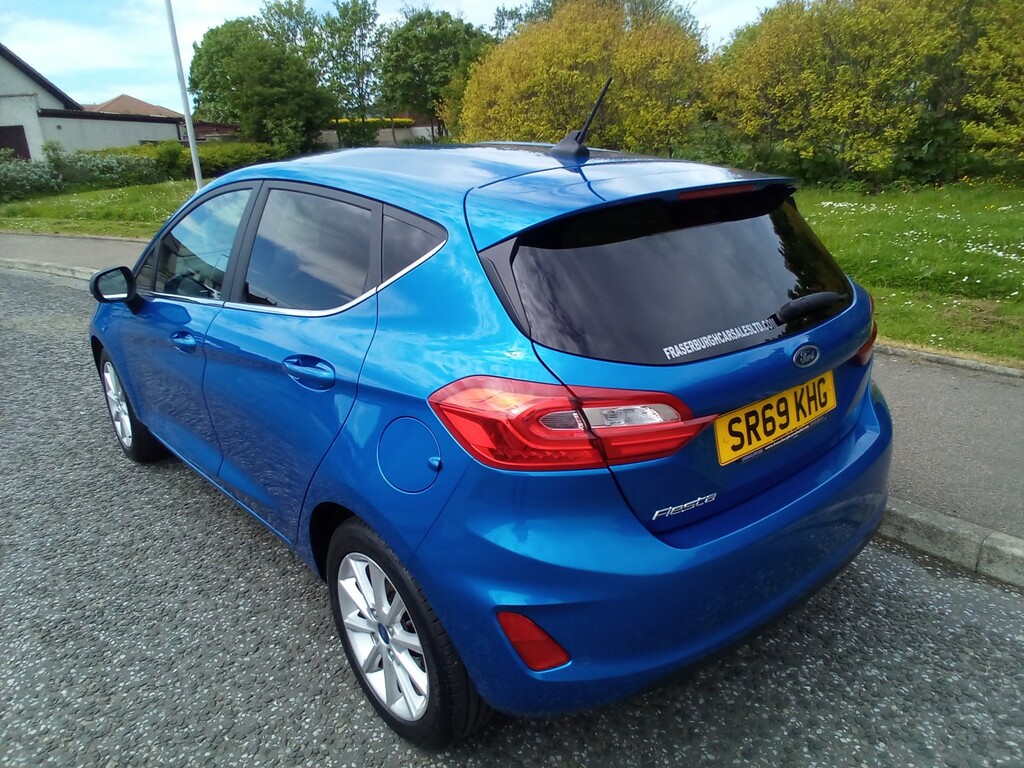 Ford Fiesta Hatchback 1.0 T Eco Titanium 201969 SR69KHG Blue #6