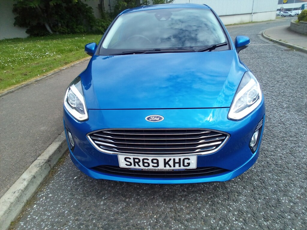 Ford Fiesta Hatchback 1.0 T Eco Titanium 201969 SR69KHG Blue #2