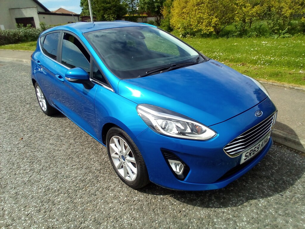 Ford Fiesta Hatchback 1.0 T Eco Titanium 201969 SR69KHG Blue #3