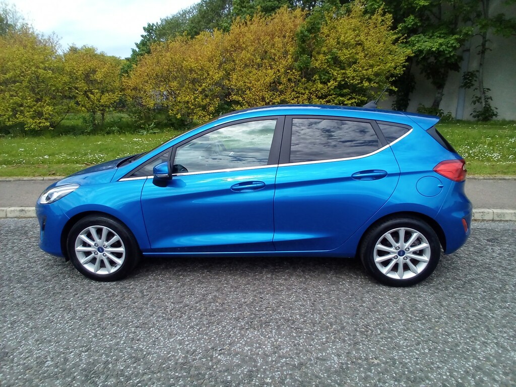 Ford Fiesta Hatchback 1.0 T Eco Titanium 201969 SR69KHG Blue #5