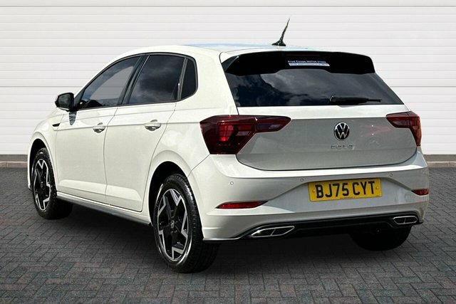Volkswagen Polo Tsi R-line Hatchback BJ75CYT Grey #5