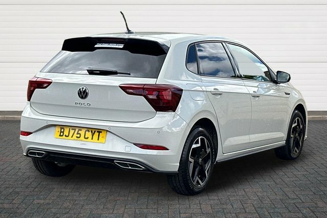 Volkswagen Polo Tsi R-line Hatchback BJ75CYT Grey #3