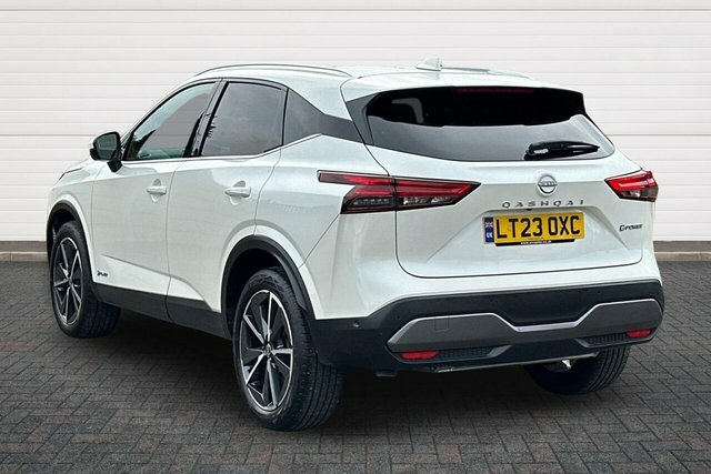 Nissan Qashqai H E-power Tekna Suv LT23OXC White #5