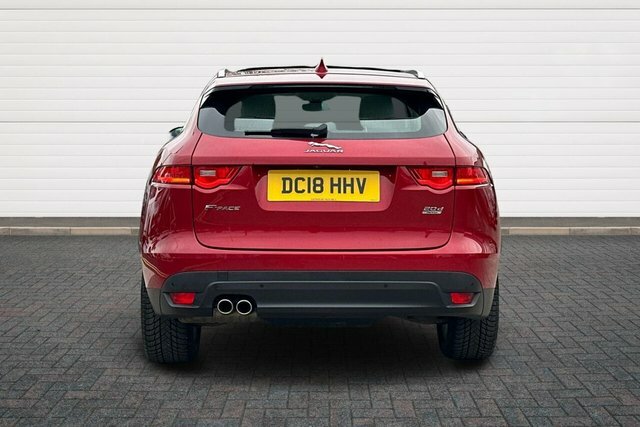 Jaguar F-Pace D180 Portfolio Suv DC18HHV Red #4
