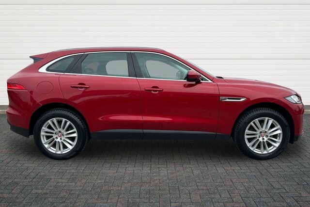 Jaguar F-Pace D180 Portfolio Suv DC18HHV Red #2