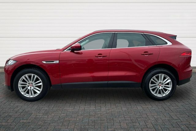 Jaguar F-Pace D180 Portfolio Suv DC18HHV Red #6