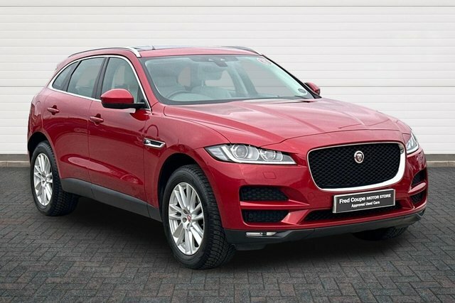Jaguar F-Pace D180 Portfolio Suv Red