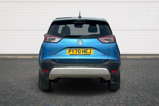 Vauxhall Crossland X Turbo Griffin Suv PY70HEJ Blue #4