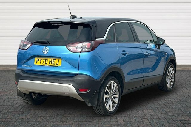 Vauxhall Crossland X Turbo Griffin Suv PY70HEJ Blue #3