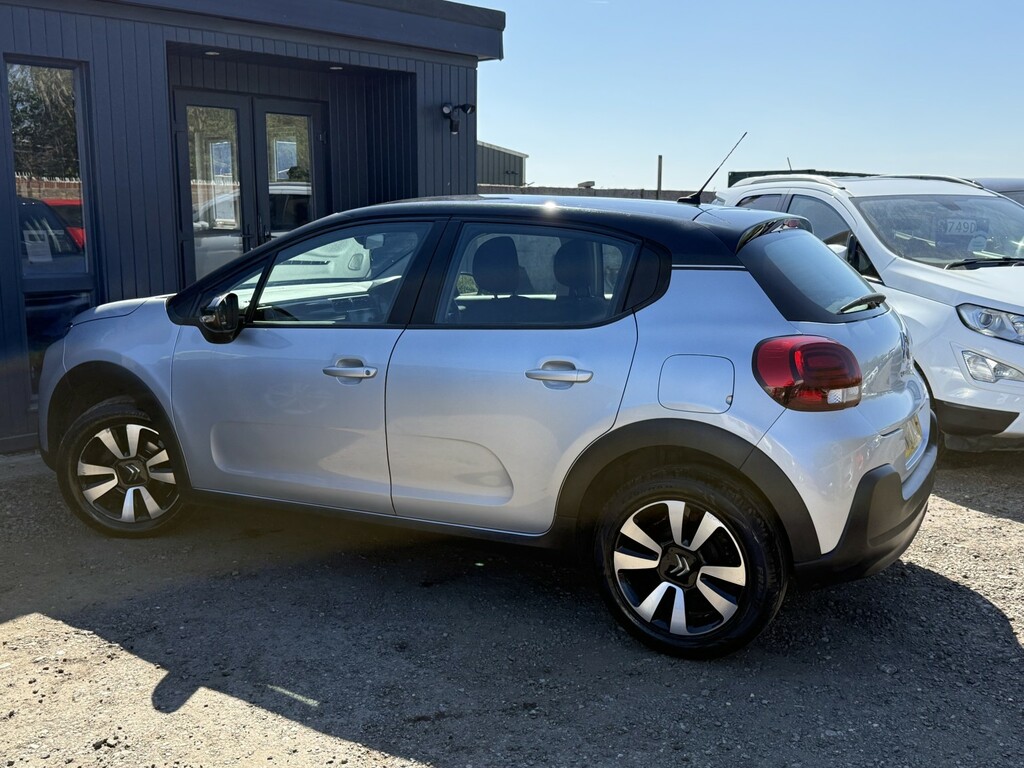 Citroen C3 Hatchback 1.2 Puretech Feel Hatchback M CN18MLK Silver #3