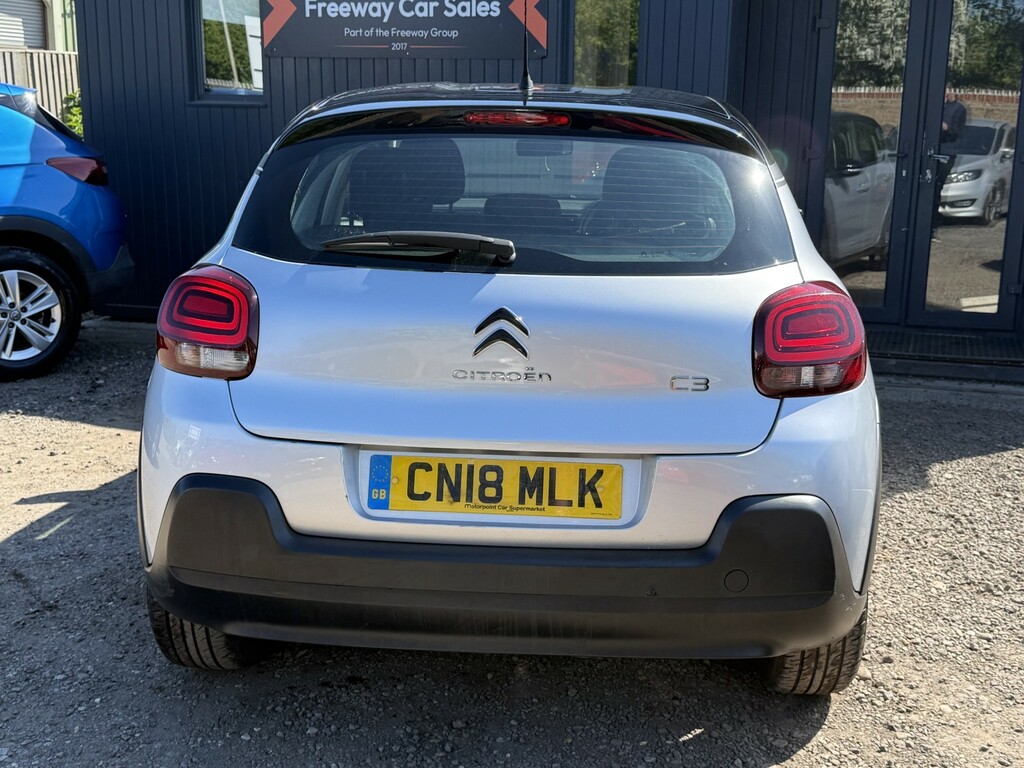 Citroen C3 Hatchback 1.2 Puretech Feel Hatchback M CN18MLK Silver #4