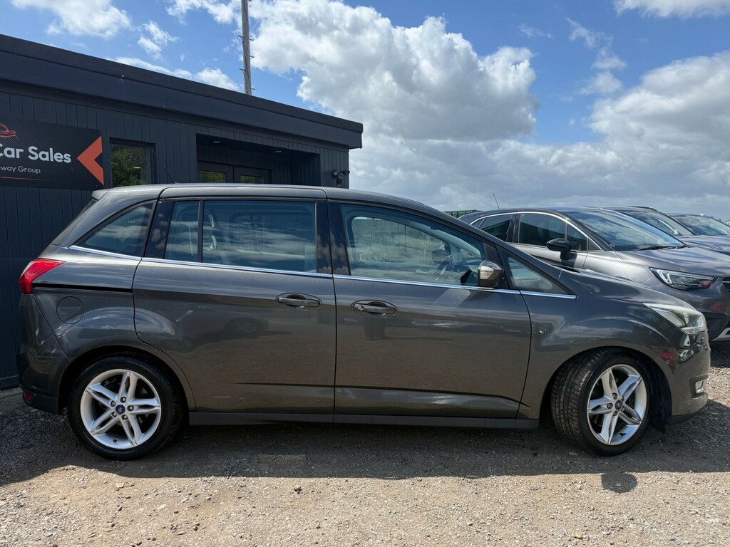 Ford Grand C-Max Mpv 1.5 Tdci Titanium X Mpv Powershift KU16EZG Grey #4