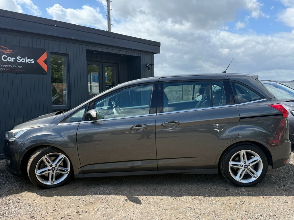 Ford Grand C-Max Mpv 1.5 Tdci Titanium X Mpv Powershift KU16EZG Grey #3