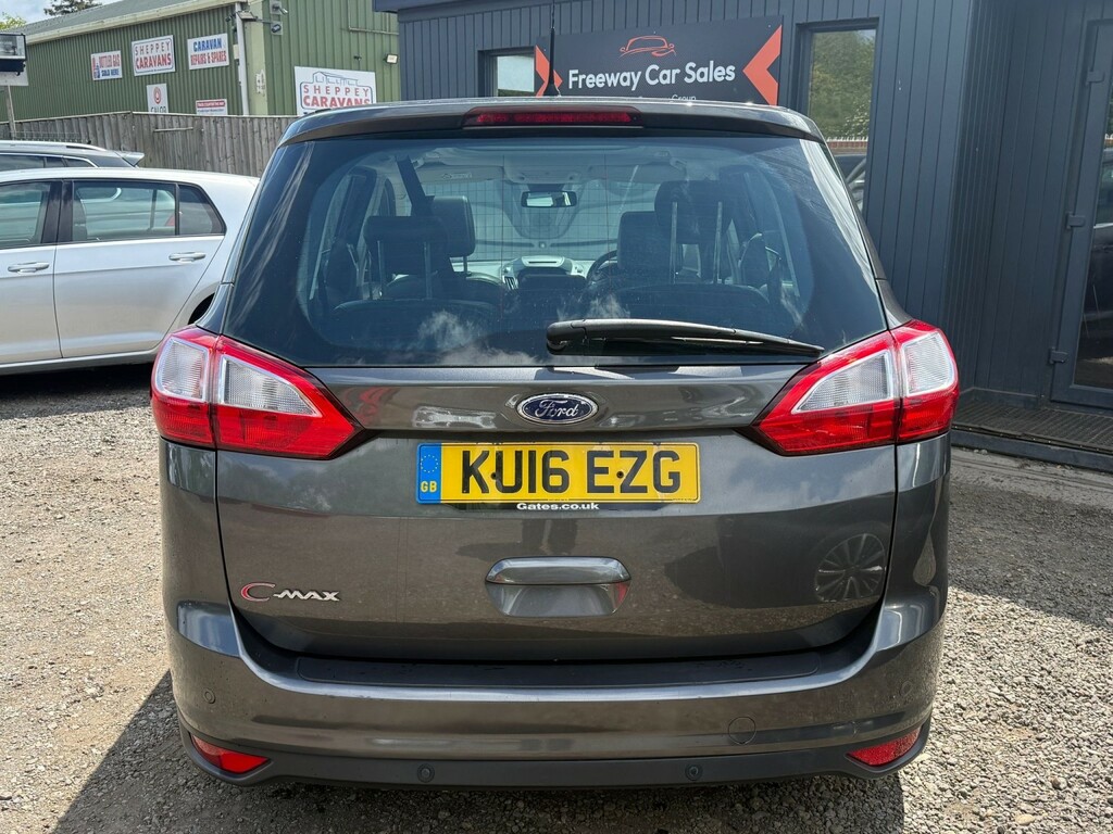 Ford Grand C-Max Mpv 1.5 Tdci Titanium X Mpv Powershift KU16EZG Grey #5