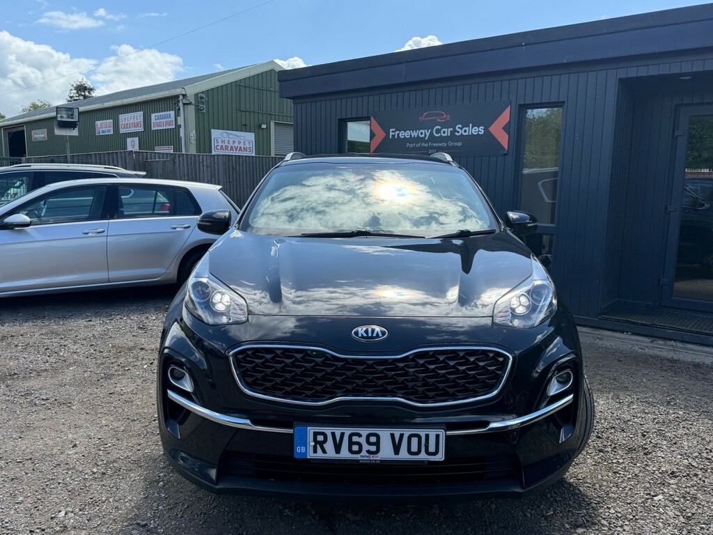 Kia Sportage Suv 1.6 Crdi Ecodynamics 2 Suv Hybrid RV69VOU Black #6