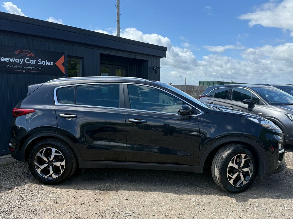 Kia Sportage Suv 1.6 Crdi Ecodynamics 2 Suv Hybrid RV69VOU Black #4
