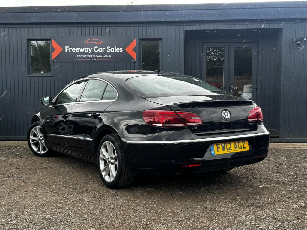 Volkswagen CC Saloon Black #14