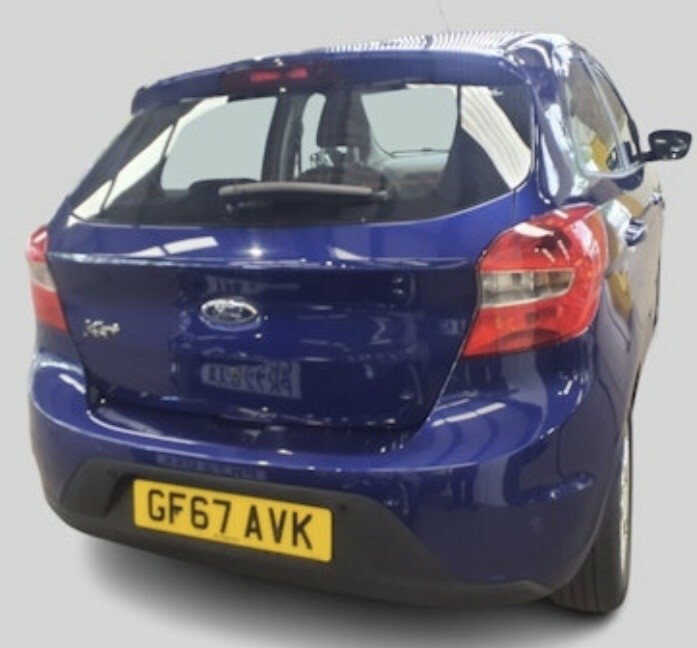 Ford KA+ Hatchback 1.2 Ti-vct Zetec Hatchback Ma GF67AVK Blue #3