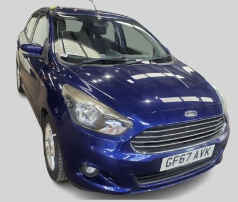Ford KA+ Hatchback 1.2 Ti-vct Zetec Hatchback Ma GF67AVK Blue
