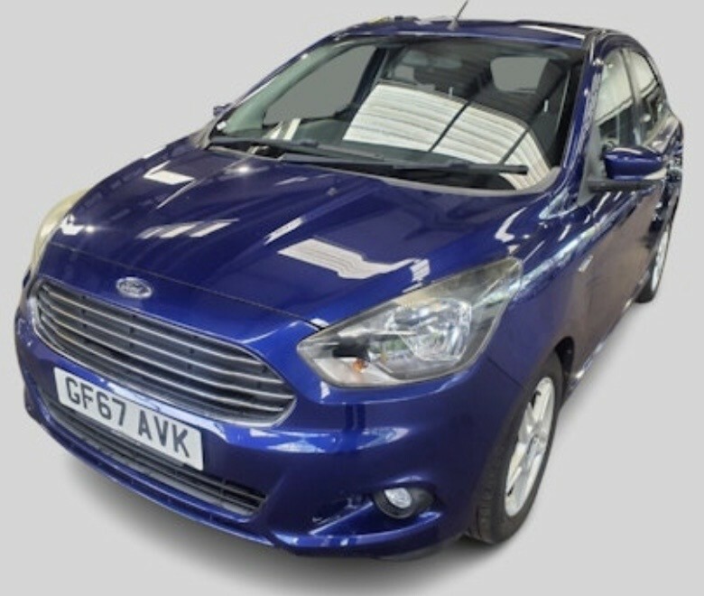 Ford KA+ Hatchback 1.2 Ti-vct Zetec Hatchback Ma GF67AVK Blue #2