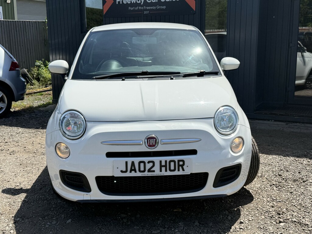 Fiat 500 Hatchback 1.2 S Hatchback Euro 6 JA02HOR White #4