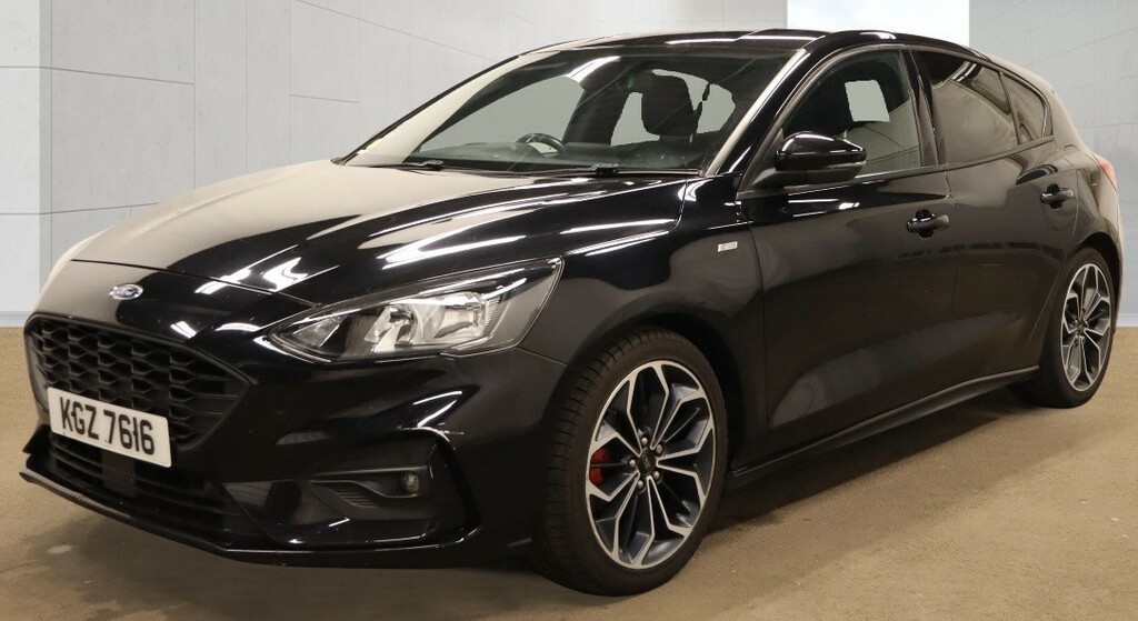 Ford Focus Hatchback 1.0T Ecoboost St-line X Hatchback Pe KGZ7616 Black #2