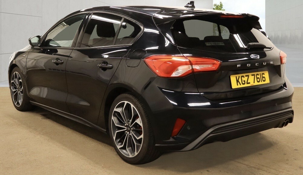 Ford Focus Hatchback 1.0T Ecoboost St-line X Hatchback Pe KGZ7616 Black #4