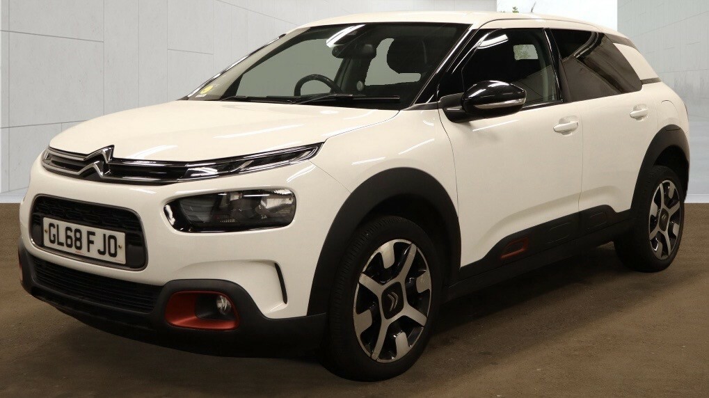 Citroen C4 Cactus Hatchback 1.2 Puretech Gpf Flair Hatchback Pet GL68FJO White #2