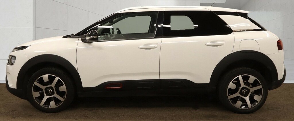 Citroen C4 Cactus Hatchback 1.2 Puretech Gpf Flair Hatchback Pet GL68FJO White #6