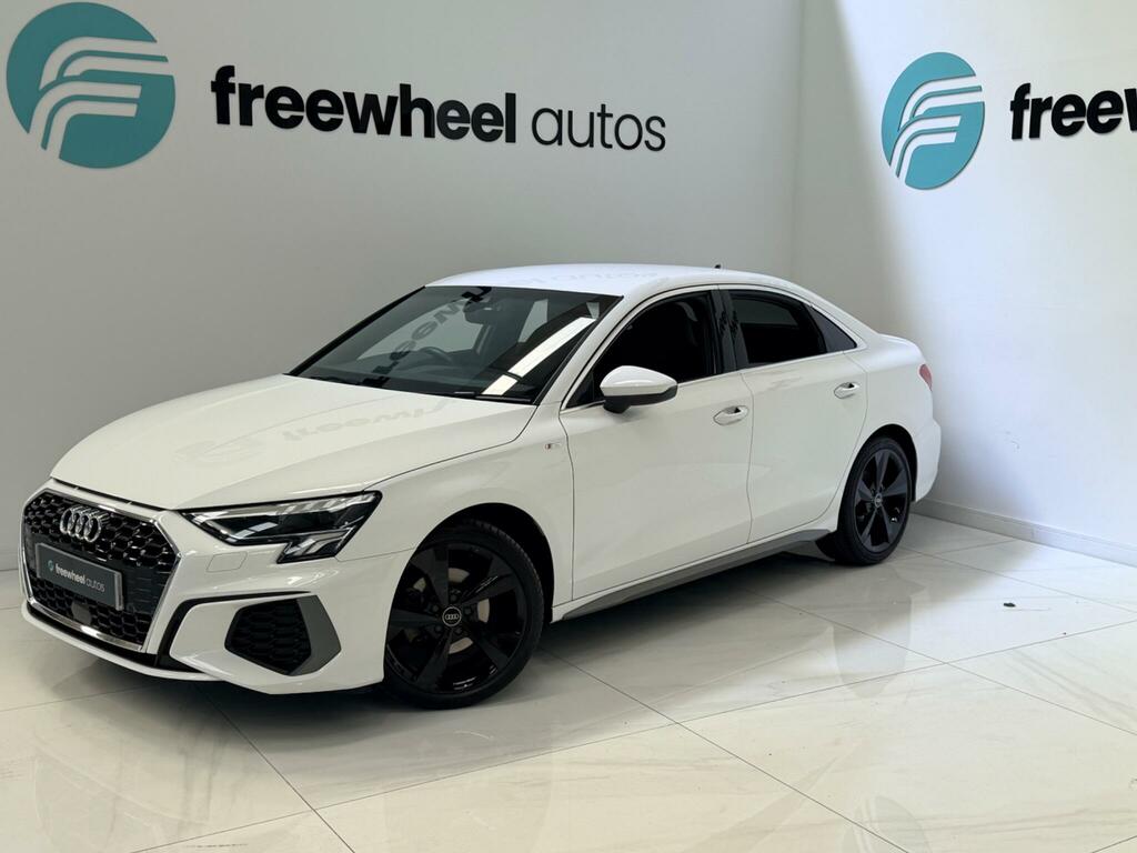 Audi A3 1.5 Tfsi 35 S Line S Tronic Euro 6 Ss ML23XLD White #2