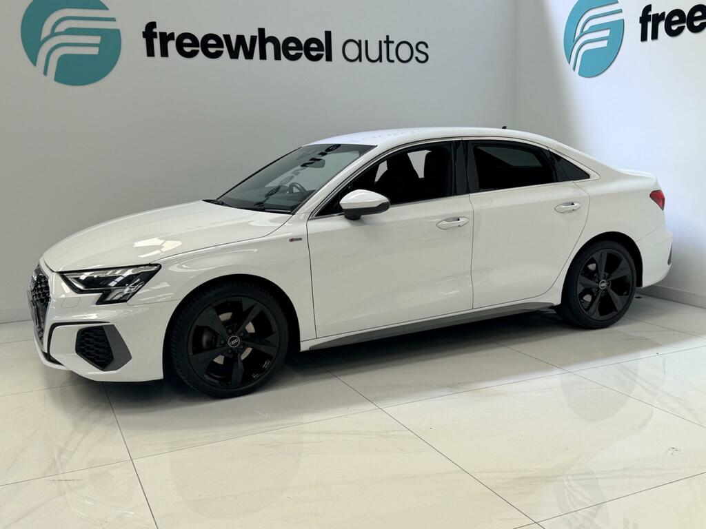 Audi A3 1.5 Tfsi 35 S Line S Tronic Euro 6 Ss ML23XLD White #6