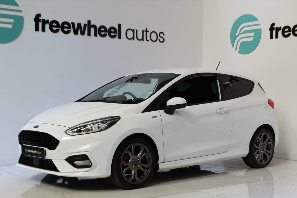 Ford Fiesta 1.0T Ecoboost St-line Euro 6 Ss WG18BWL White #6