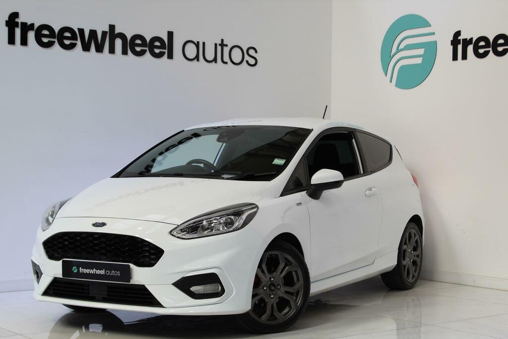 Ford Fiesta 1.0T Ecoboost St-line Euro 6 Ss WG18BWL White #3