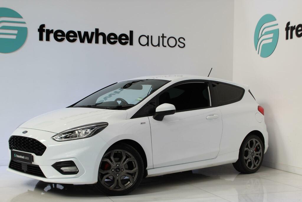 Ford Fiesta 1.0T Ecoboost St-line Euro 6 Ss White