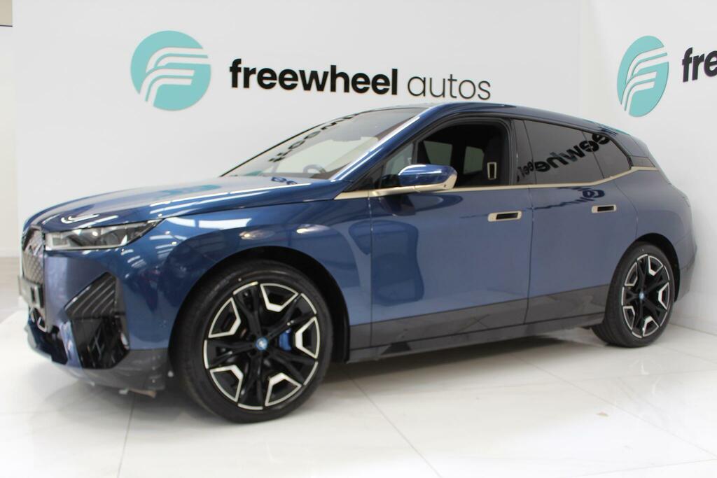 BMW iX 40 76.6Kwh M Sport Xdrive PJ22LWX Blue #2