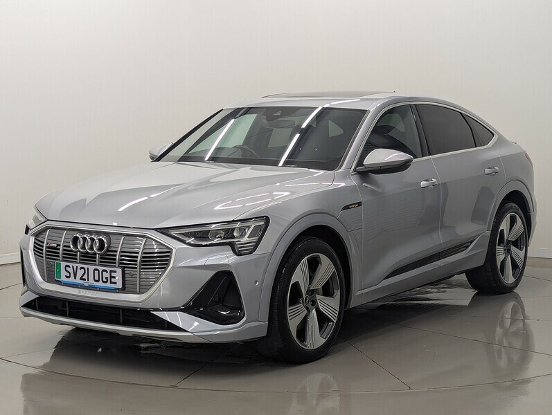 Audi E-Tron S S Line Silver #6