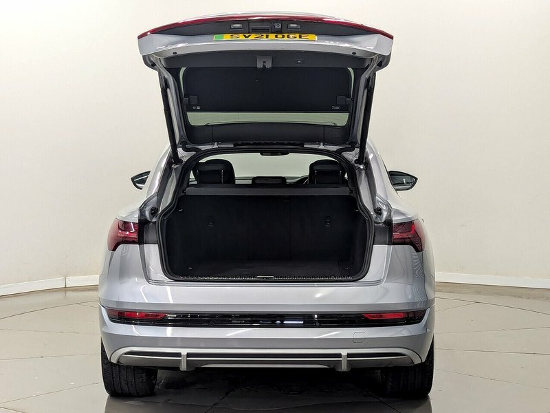 Audi E-Tron S S Line Silver #4