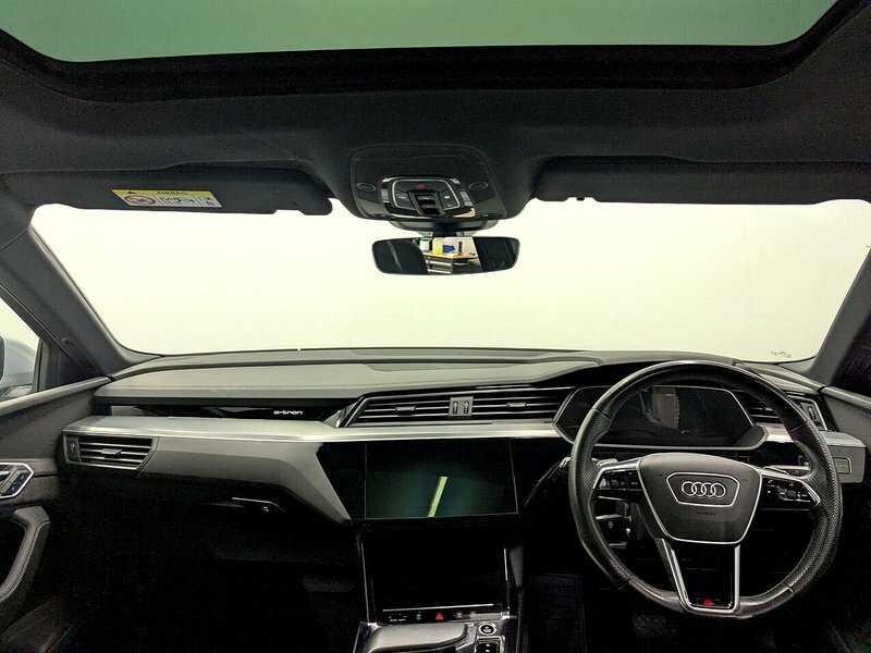 Audi E-Tron S S Line Silver #3