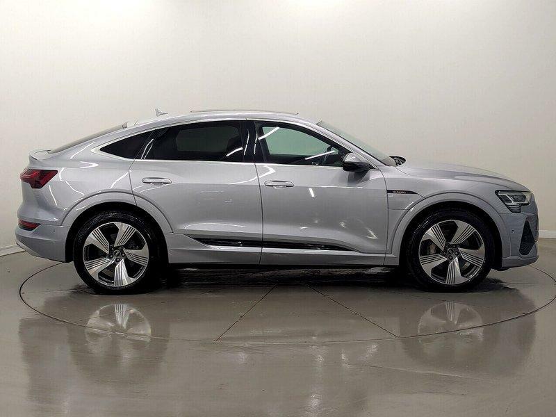 Audi E-Tron S S Line Silver #2