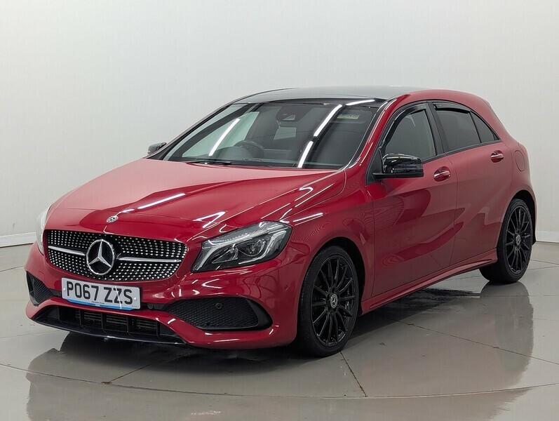 Mercedes-Benz A Class A200d Amg Line PO67ZZS Red #6
