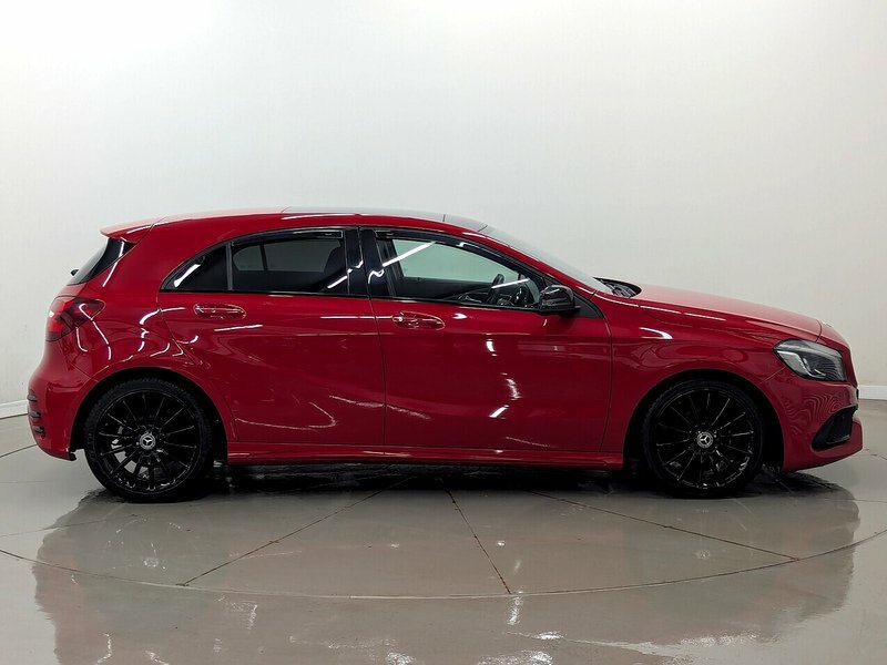 Mercedes-Benz A Class A200d Amg Line PO67ZZS Red #2