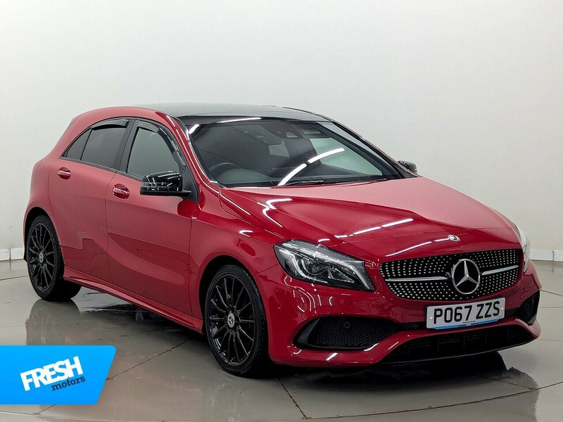 Mercedes-Benz A Class A200d Amg Line Red