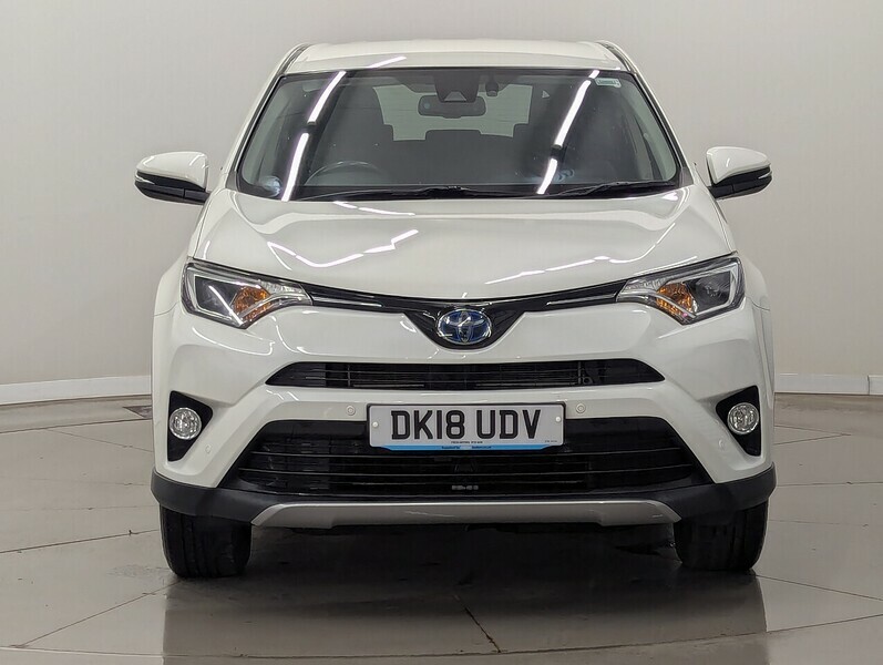 Toyota Rav 4 Vvt-h Icon Tech DK18UDV White #5