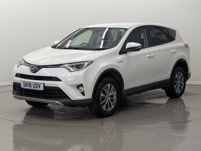 Toyota Rav 4 Vvt-h Icon Tech DK18UDV White #6